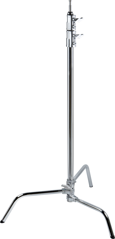 The Kupo 40" Master C-Stand with Sliding Leg & Quick-Release System is the latest addition to the Kupo C-Stand family. The 40" Master C-Stand with Sliding Leg & Quick-Release System can support up to 10kg and offers a maximum height of 3.11m.