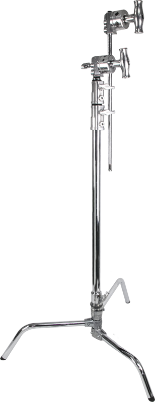 The Kupo Master C Stand with Turtle Base features a unique innovation in the world of C Stands that enables the still or moving image-maker of any skill level to open and collapse the legs of the base in under two seconds.