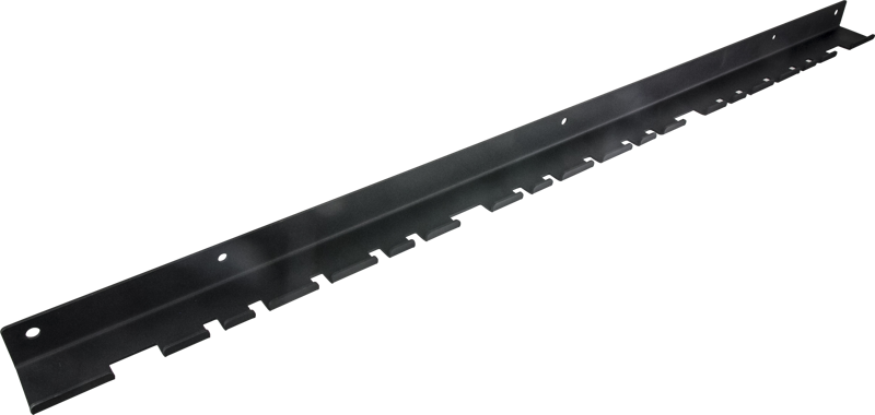 Built by robust steel with matte-black surface finish.