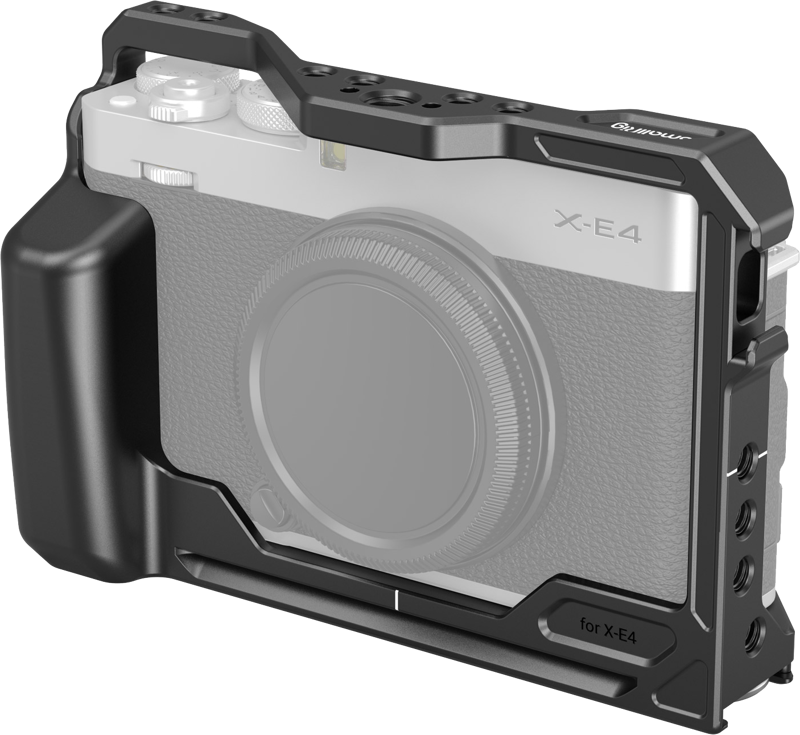 Designed to provide accessory mounting points and improve grip experience in professional video shooting.