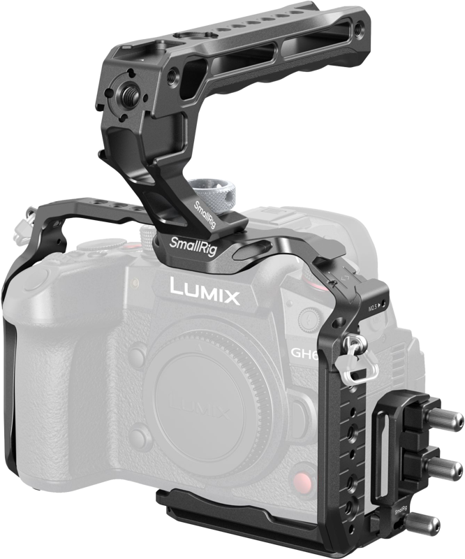 Designed to facilitate low-angle shot and protect camera