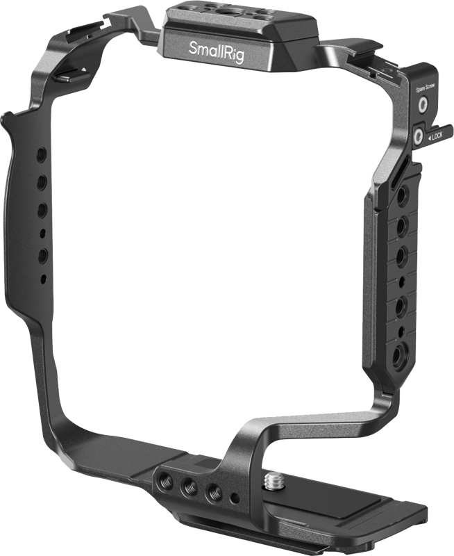 Designed to be able to attach accessories and protect the camera.