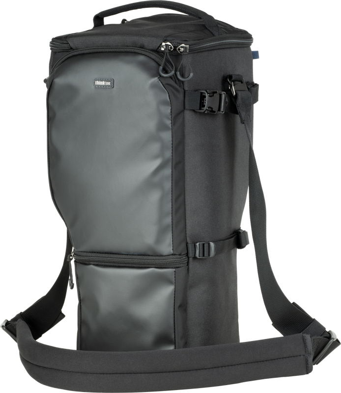 Quick access and transport for your super telephoto zoom.The Digital Holster 150 is a top-loading solution that minimizes the weight and bulk of bigger bags so you can focus on the action. Wear the holster comfortably on a belt or over the shoulder