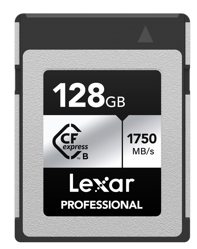 The Lexar Professional CFexpress Type B Card SILVER Series is designed to leverage the capabilities of next-level cinema cameras and high-resolution DSLRs