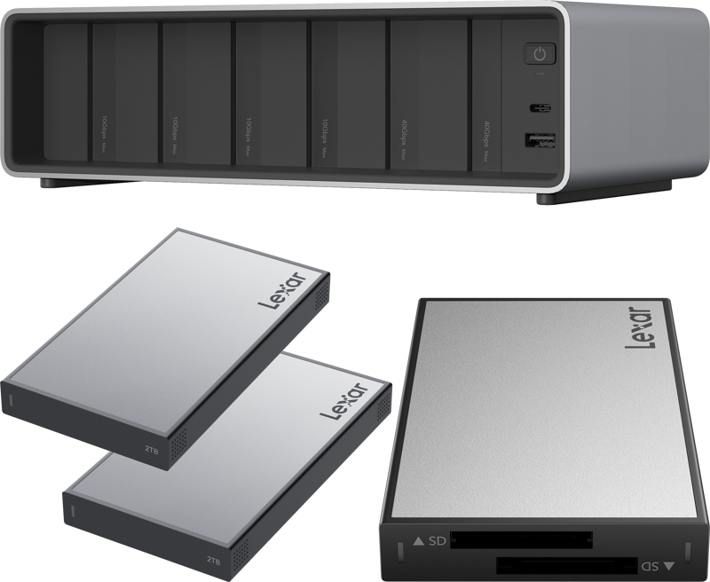 The Lexar Professional Workflow Bundle delivers the speed