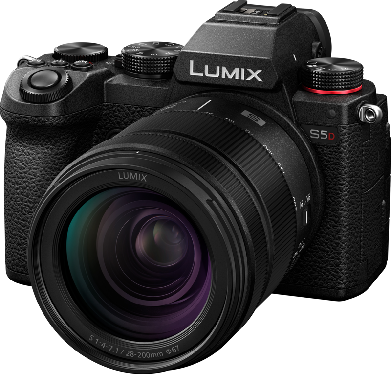 The Panasonic LUMIX S5D redefines versatility in a compact