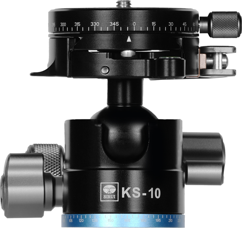 There are 5 heads in the Sirui KS series. These five heads are designed with different ball diameters