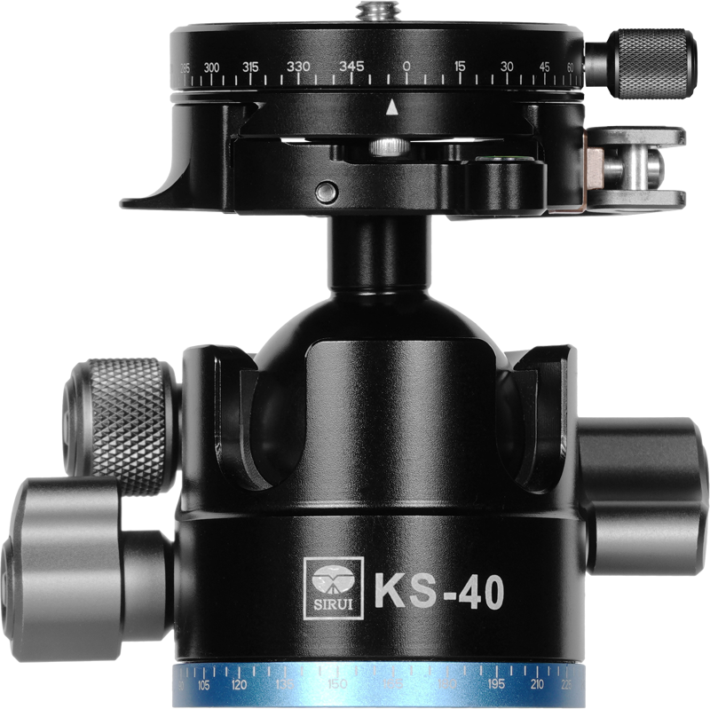 There are 5 heads in the Sirui KS series. These five heads are designed with different ball diameters