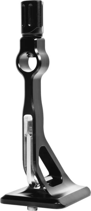 Compatible with Binoculars to be mounted on a tripod. It fits directly on ARCA-Swiss type heads