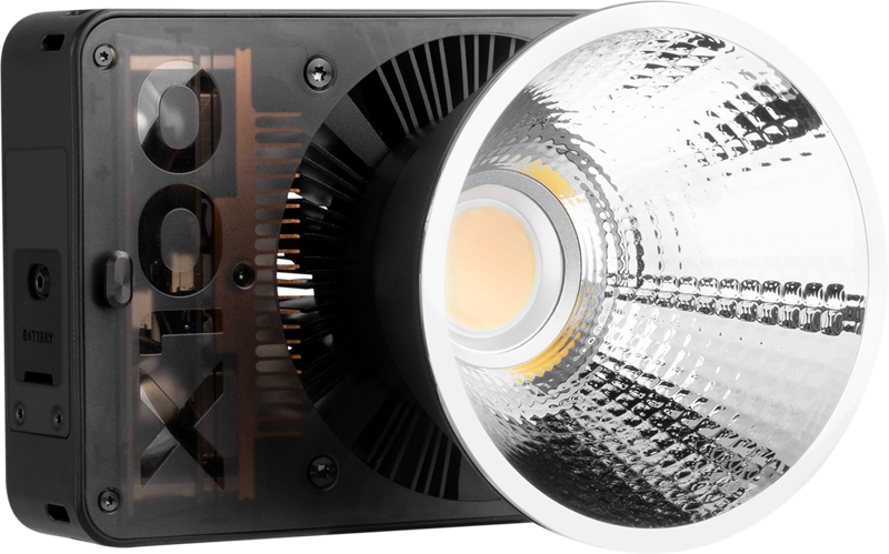 Ultra-compact and easy to use LED lighting for video