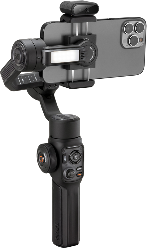 The Best Gimbal Just Got Better with AI! Everyone can be a Mobile filmmaker. The SMOOTH 5S AI elevates users' videography with mesmerizing visuals
