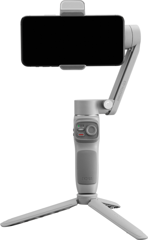 The new three-axis gimbal is an enhanced gimbal with a unique new compact and lightweight design. New functionality