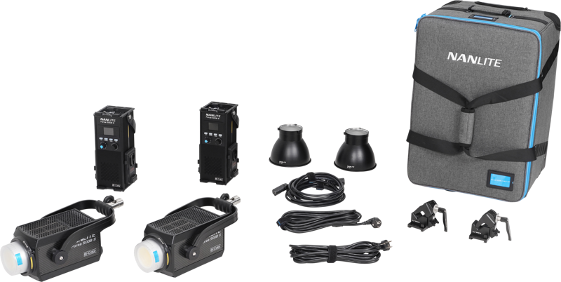 Nanlite Forza 500B II LED Spotlight 2-Light Kit