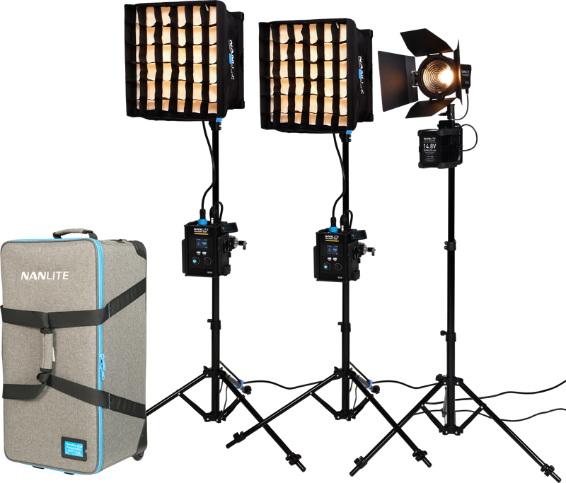 This bundle provides the ideal combination of lighting power