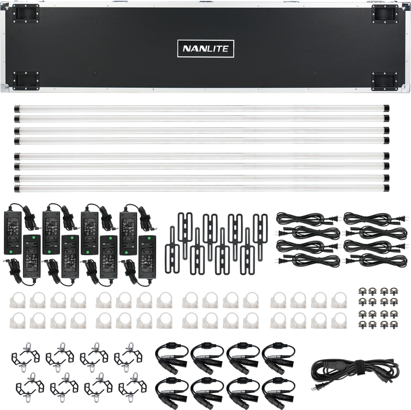 RGBWW LED pixel tube with color temperature range from 2700K-12000K