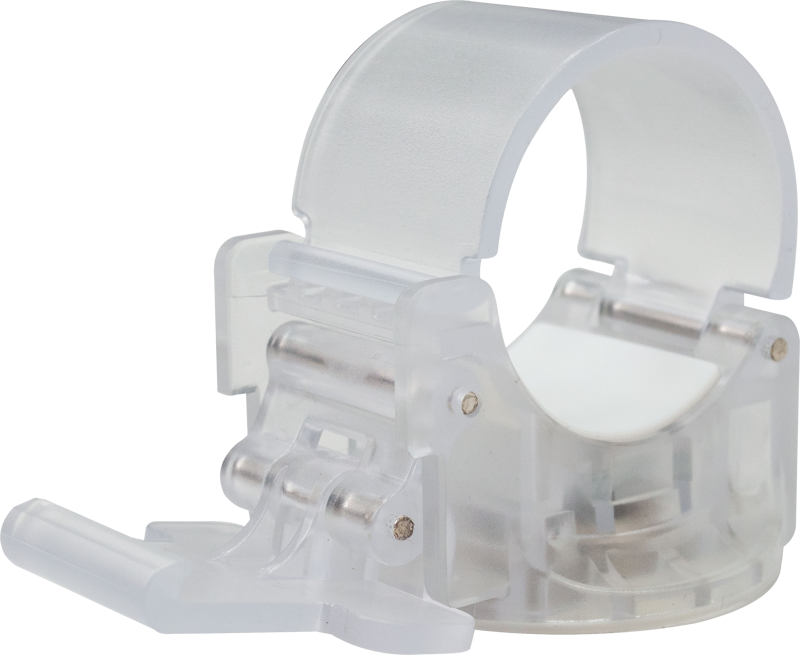 Nanlite PavoTube Transparent Polycarbonate T12 LED Tube Mounting Clip with Magnet