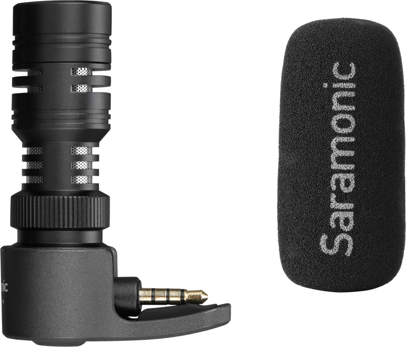 Compact Directional Microphone for Smartphones and Tablets.