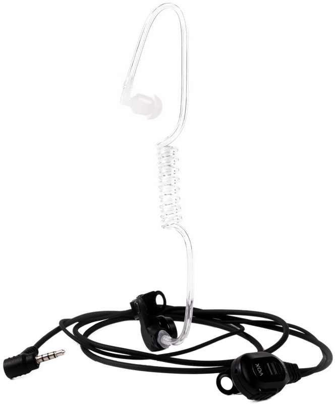 The Air-Duct Earphone is a specialized in-ear monitor for use with Solidcom BPK01 Beltpack 