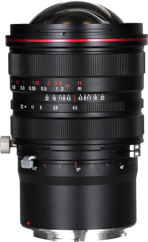 The Laowa 15mm f/4.5R Zero-D Shift Lens is crafted specifically for architectural