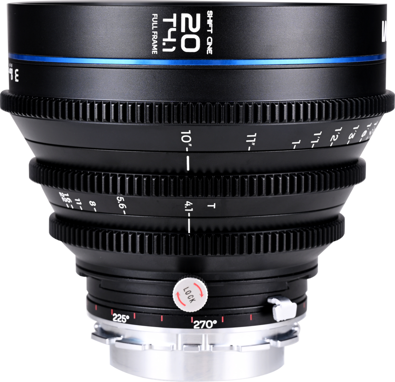 Laowa 20mm T4.1 Zero-D Shift Cine Arri PL lens is crafted specifically for filmmakers and cinematographers who demand precision and flexibility for architectural