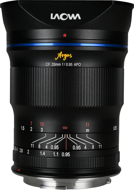 The Laowa Argus 33mm f/0.95 CF APO Lens is an exceptional