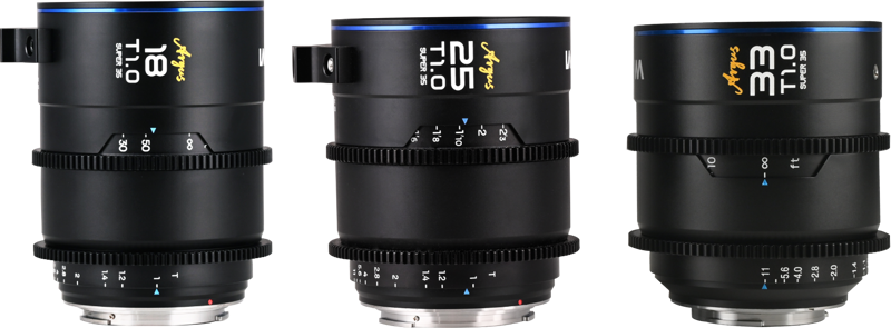 Laowa Argus S35 Cine T1 lenses offer filmmakers and cinematographers exceptional optical quality