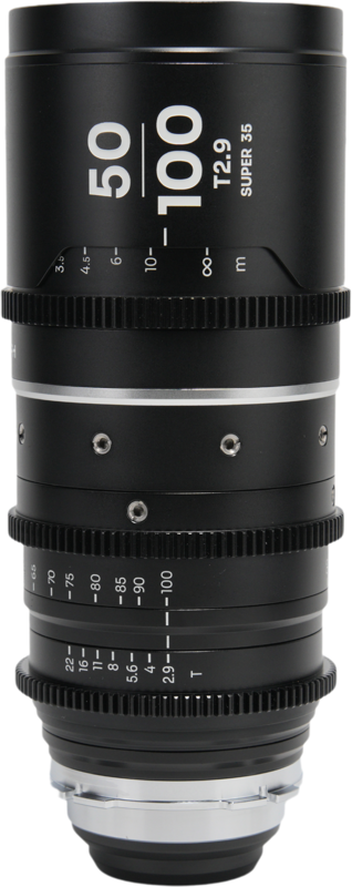 The Laowa Nanomorph Zoom 50-100mm T2.9 1.5X S35 is a professional anamorphic zoom lens designed for Super 35 cinematography. Offering a 1.5X anamorphic squeeze