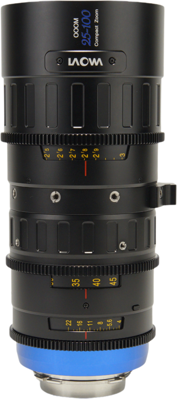 The Laowa OOOM 25-100mm T2.9 Cine Lens is a professional