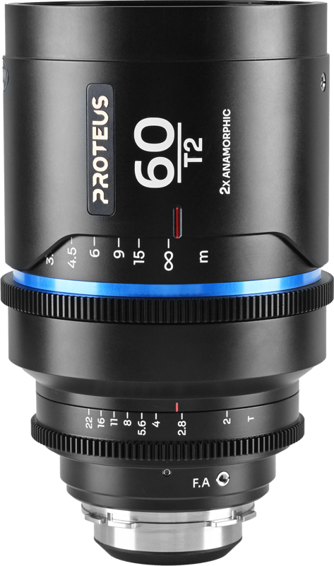 The Laowa Proteus 2X Anamorphic 60mm T2 cine lens provides filmmakers with a powerful telephoto perspective