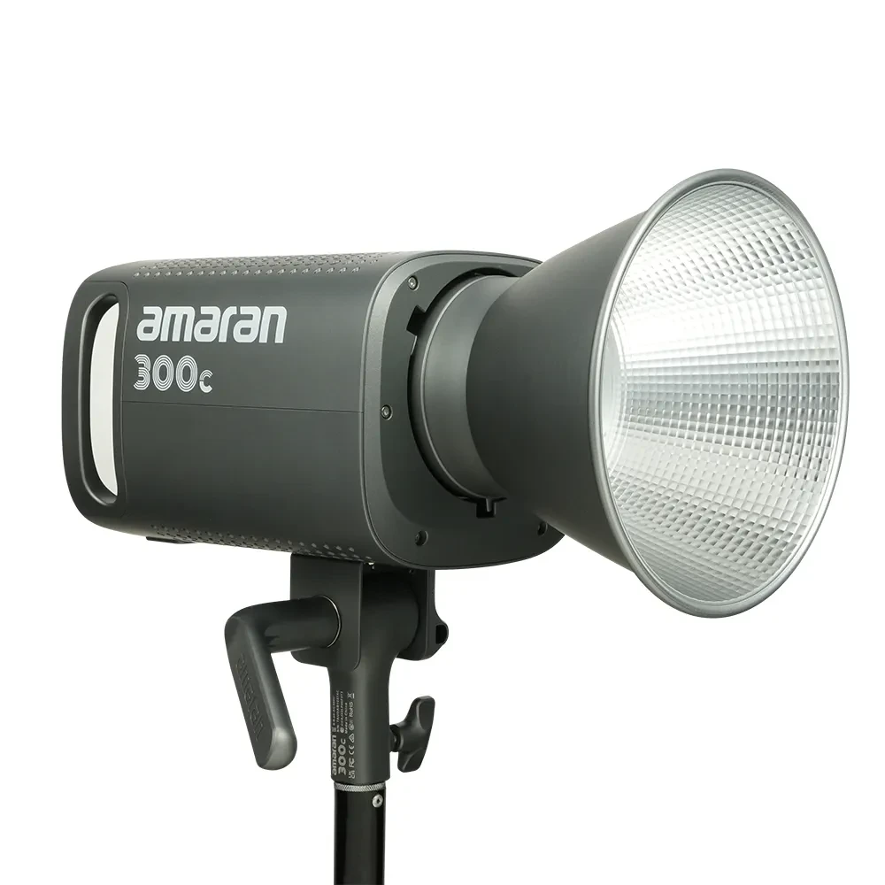AMARAN 300c full-color Bowens-mount point-source LED light, GREY