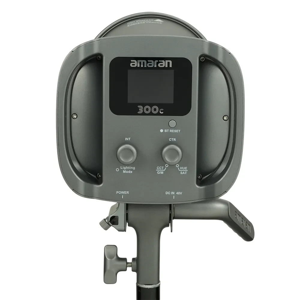 AMARAN 300c full-color Bowens-mount point-source LED light, GREY