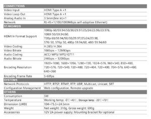 AVMATRIX SE1217 H.264/265 HDMI streaming encoder