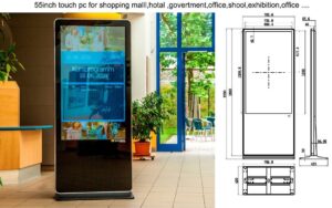 Digital signage monitors