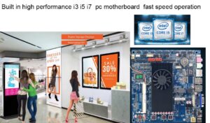 Digital signage monitors