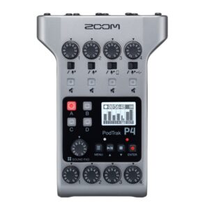 ZOOM P4 PodTrak - podcasting mixer and interface