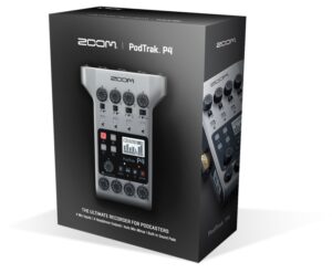 ZOOM P4 PodTrak - podcasting mixer and interface