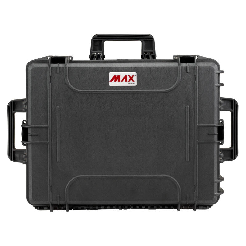 PANARO MAX540H245CAMTR waterproof case, trolley, black, padded dividers