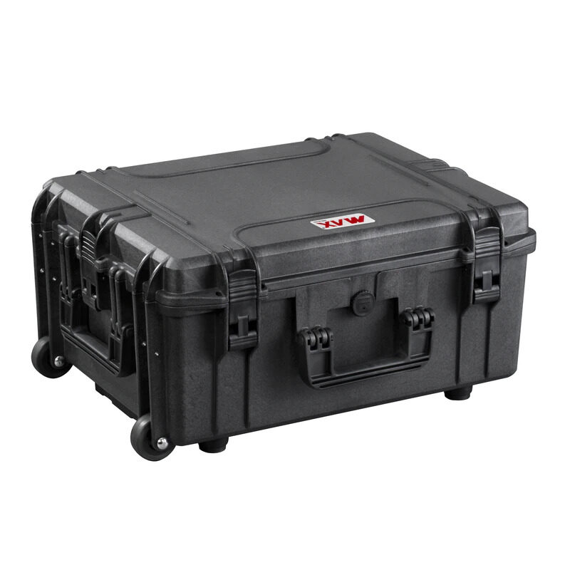 PANARO MAX540H245CAMTR waterproof case, trolley, black, padded dividers