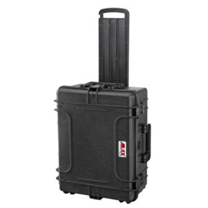 PANARO MAX540H245CAMTR waterproof case, trolley, black, padded dividers