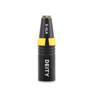 DEITY D-XLR XLR -> 3.5mm TRS adapter toitekonverteriga