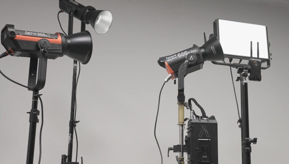 APUTURE Light Storm 600D PRO 600W daylight-balanced point-source LED