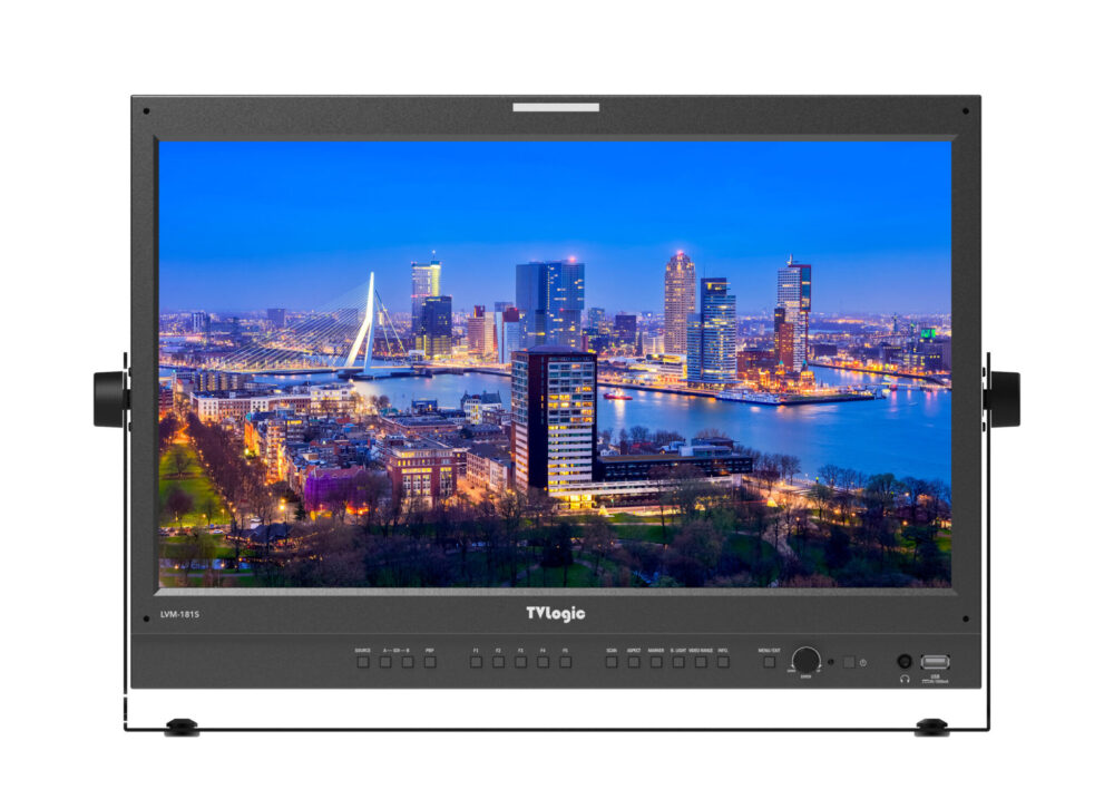 18.5" TVLOGIC LVM-181S FHD studio monitor