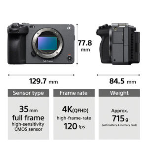 SONY FX3 full-frame Cinema Line camera