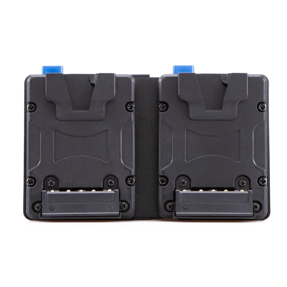 FXLION Nano dual V-mount plate with hot-swap function