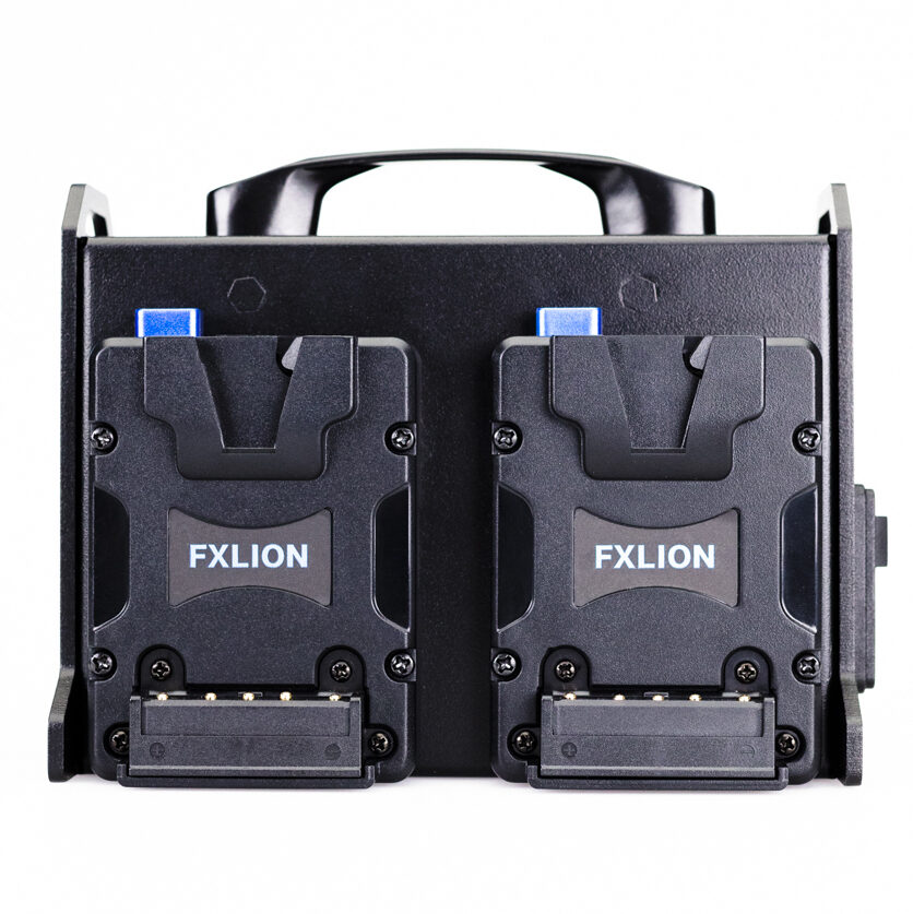 FXLION 4 pesaga laadija Nano V-mount akudele