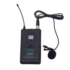 DSPPA D5816 UHF wireless receiver system for 4 microphones