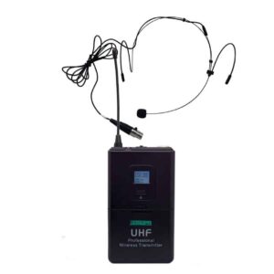 DSPPA D5816 UHF wireless receiver system for 4 microphones