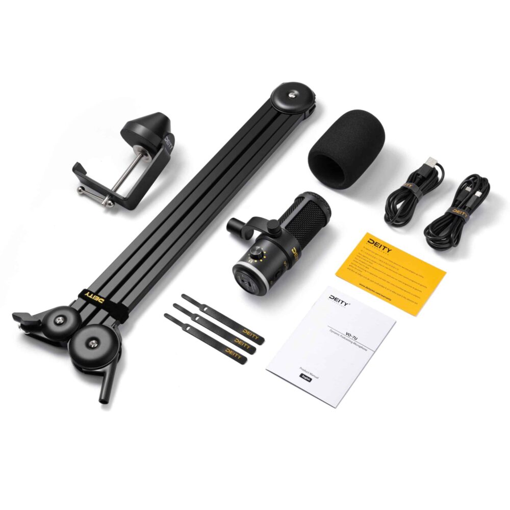 DEITY VO-7U USB podcast KIT - black