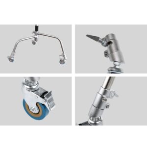 DF-W01 C-stand wheels set (3 pcs)