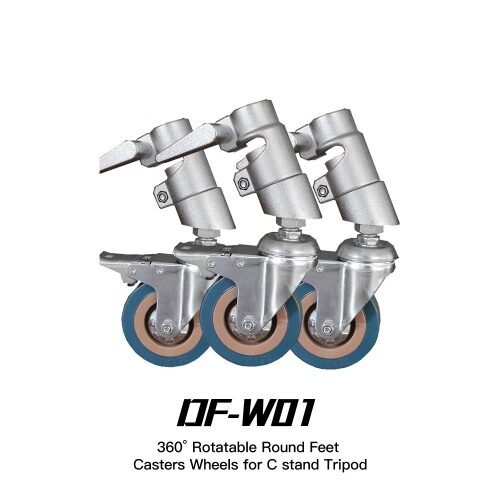 DF-W01 C-stand wheels set (3 pcs)